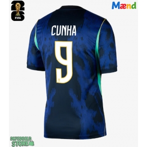 Brasilien Matheus Cunha #9 Replika Udebanetrøje VM 2026 Kortærmet